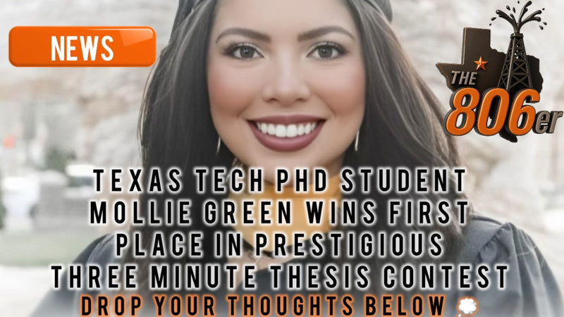 Texas Tech PhD Student Mollie Green Wins First Place in Prestigious Three Minute Thesis Contest