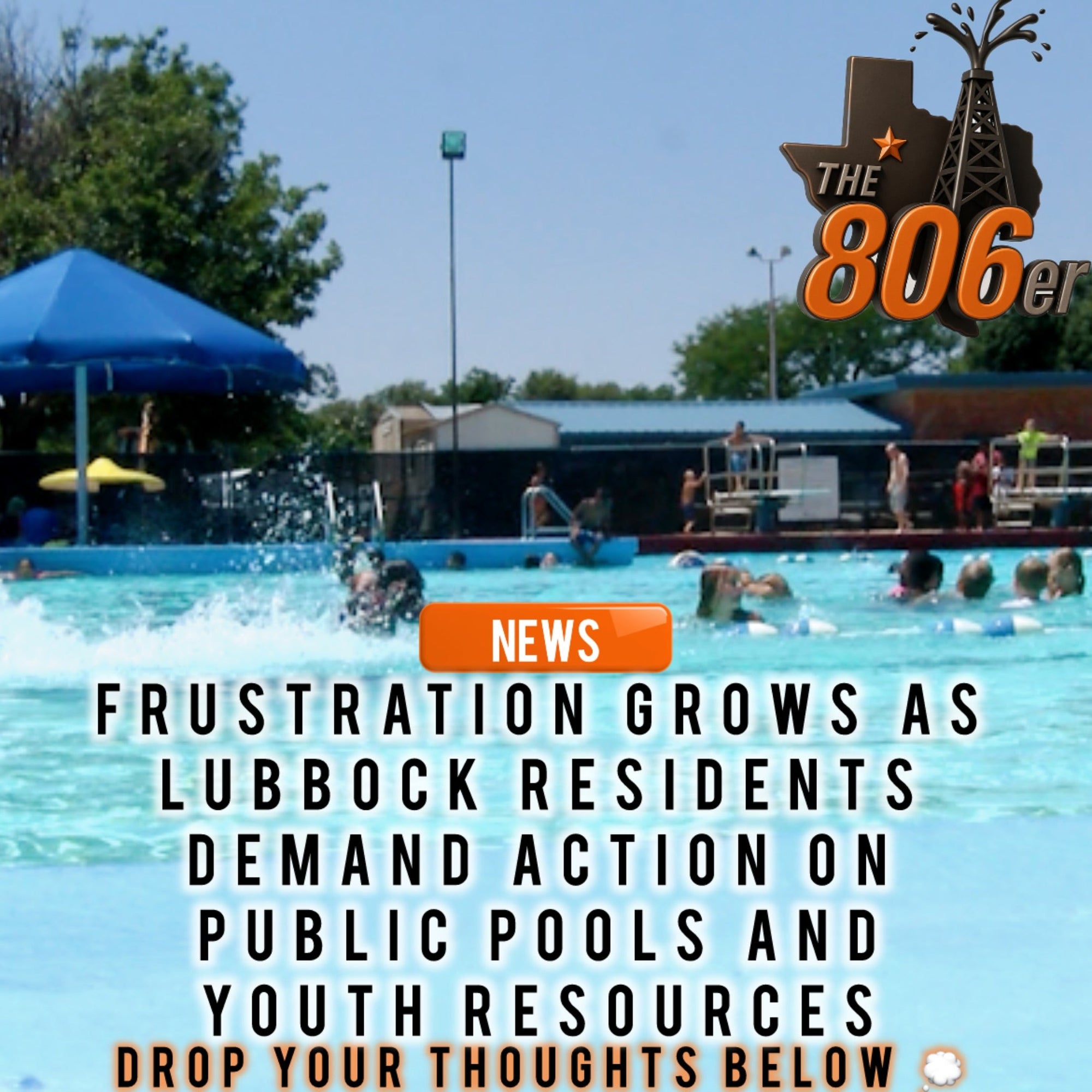 Frustration Grows as Lubbock Residents Demand Action on Public Pools and Youth Resources